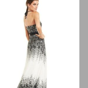 Vince camuto maxi halter dress